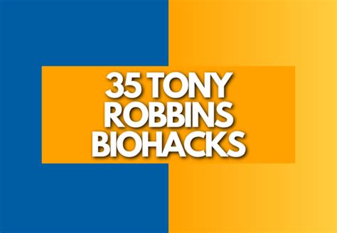 tony robbins hair|35 of the most powerful Tony Robbins Biohacks.